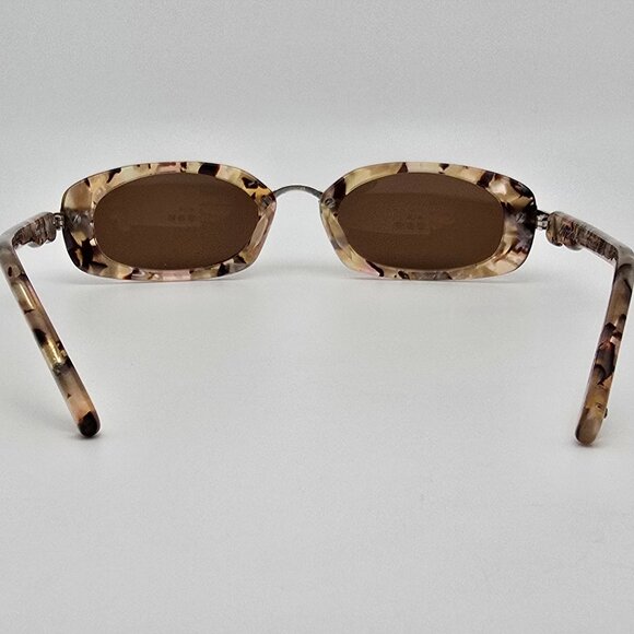 *SOLD*Brighton Romeo Juliet Silver Olive Pink Tortoise Frame Brown Lens Sunglass - Picture 4 of 16